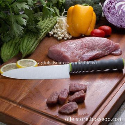 Newest ceramic chef knife, brand new design blade, straight edge
